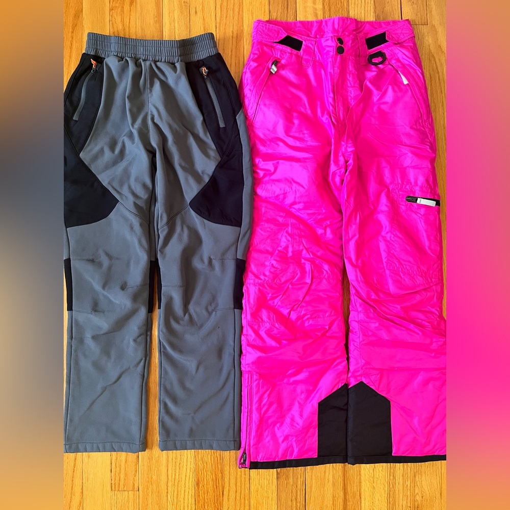 EUC Bundle Girls 2 pcs 10/12 Ski/ Snow Pants